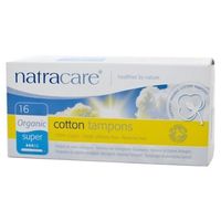 Org Applicator Tampons Super (16's) 10 Pack Bulk Savings by Natracare