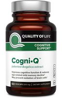 Premium Brain Support Supplement – Supports Memory, Focus, Brain, Clarity & Positive Mood – Includes Angelica Gigas Nakai (INM-176) – 60 Vegetable Capsules