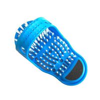 Foot Massage Slipper Bath Brush Shoes Plastic Shower Slippers Feet Cleaner Shoes, Reflexology Massage Shoes Clean Slippers Foot Brush Scrubber