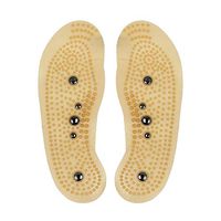 QingFan-Slim Magnetic Massage Shoe Insoles Gel Pad Therapy Acupressure Foot Care Cushion (C)