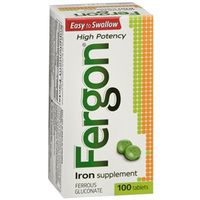 FERGON 27MG Iron TAB 100Tablets