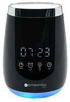 Guardian Technologies Diffuser for Essential Oils, Ultrasonic, Cool Mist, Aromatherapy Creates Relaxing Environment,  Optional Night light, Alarm Clock, Timer, Up to 5-8 hours, Pure Guardian SPA260
