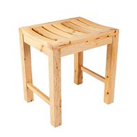 Bathing Benches & Chairs Wall-mounted Stool Shower Chair For Elderly Shower Bench Bathroom Solid Wood Bath Stool Multifunctional Reinforcement Bath Stool Non-slip Waterproof Drain Old Man Shower Stool