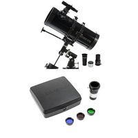 Celestron 127EQ PowerSeeker Telescope with Mars Observing Telescope Accessory Kit/Deluxe kits and Eyepiece Filter