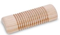 Eco-Friendly hinoki Therapeutic Natural Cervical Wooden Stiff Neck and Shoulders Pillow Stress Relief Relaxation Neck Waist Ankle Exercise Chronic Fatigue Relieve Self Healing ((Large) 40x12x6cm)