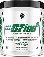 Musclewerks D-Fine8 - Fat Burner Thermogenic, Pre Workout Powder, Appetite Suppressant, Energy & Weight Loss Supplement for Men & Women - 60 Servings Vegan Friendly (Iced Coffee)