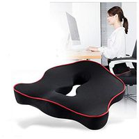 Premium Memory Foam Seat Cushion/Orthopedic Car Office Chair Cushion Pad, for Sciatica Lower Back Pain Relief