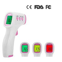 Thermometer for Fever, Forehead and Ear Thermometer for Baby/Kids/Adults - 5 in 1 Digital Medical Infrared Thermometer with Fever Alarm, FDA & CE Approved