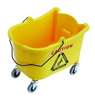 O'Cedar Commercial 965 32 quart MaxiRough Mop Bucket, Yellow