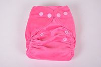 MG Baby PUL Diaper with 2 Four Layer Bamboo Inserts