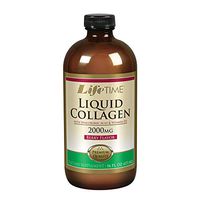 Lifetime Liquid Collagen w/Hyaluronic Acid & Vitamin D3 | Supports Healthy Skin, Hair, Joints, Eye & Bone Health | 2000 mg | 16 FL oz