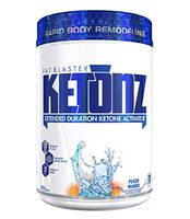 VPX KETONZ Fat Blaster Extended Duration Ketone Activator BHB Zero Sugar Peach Mango 20 Servings