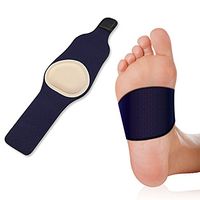 Plantar Fasciitis Arch Support Foot Pain Sleeve – Soft Gel Padding for Flat Feet and Plantar Fasciitis Pain Relief (1 Pair)