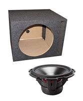 NEW ROCKFORD FOSGATE P3D4-15 15" 1200 Watt 4-Ohm Car Audio Subwoofers + Sub Box