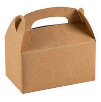 20 Pack Brown Candy Treat Boxes, 6.2 x 3.2 x 2.5 inch, Small Goodie Gift Boxes for Wedding and Birthday Party Favors Boxes, Cupcake Boxes