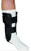 Blue Jay Gel Ankle Support - Universal Size, Hard Exterior Shells, Ankle Brace with Gel Pads, Adjustable Straps. Leg and Foot Supports