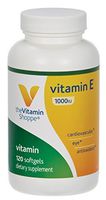 the Vitamin Shoppe - Vitamin E 1000 IU, 1000 IU, 120 softgels by the Vitamin Shoppe