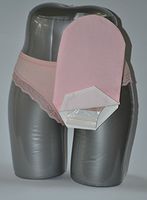 C & S Ostomy Pouch Covers Cx582771 Daily Wear Pouch Cover, Open End, Fits Flange Opening Of 3/4" To 2-1/4", Overall Length 10", Pink,C & S Ostomy Pouch Covers - Each 1