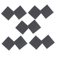 Artibetter 5 Pairs Self-Adhesive Shoe Grips Anti-Slip Shoes Stick Pad Noise Reduction 6.5CM