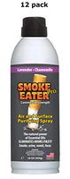 Smoke Eater Pro 16 oz Commercial Strength Fabric Odor Eliminator - Eradicates the Toughest Odors from any Apartment, Airbnb, Car (Rideshare) - No More Smoke or Bad Food Smells Left Behind.