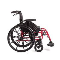 PLLP Medical Rehab Chair, Wheelchair,Leisure Sport Wheelchairs 15Kg Ergonomic Portable Foldable Comfortable Armrest Backrest Seat Swing Leg Rest 100Kg Load Bearing 46 41Cm Seat