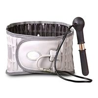 DONGBALA Inflation Lumbar Support Blet, Lumbar Fixator Lumbar Traction Device Electric Inflation 1-30 Level Strength Decompression Back Belt for Scoliosis Etc Lumbar Disc Strain,M