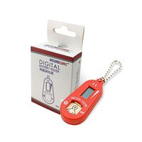 Hearing Aid Battery Testers with Spare Battery Storage Compartment (Red)