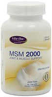 Life-Flo MSM, 2000 mg, 60 Cap (2 Pack)