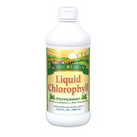 Sunny Green Liquid Chlorophyll Peppermint, 16.2-Ounce