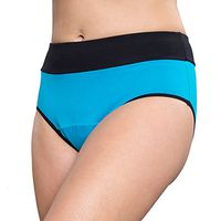 Fannypants Award Winning Balance Washable Incontinence Panty for Women (M, Turquoise)