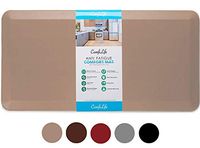 ComfiLife Anti Fatigue Floor Mat - 3/4 Inch Thick Perfect Kitchen Mat, Standing Desk Mat - Comfort at Home, Office, Garage - Durable - Stain Resistant - Non-Slip Bottom - Beige, 20x39 Inch