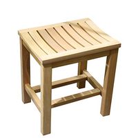SPLY DTEM Shower Room Stool Bathroom Stool wash Foot Stool Bath Stool Shower Room Stool Shower Stool Solid Wood Stool Bath Chair