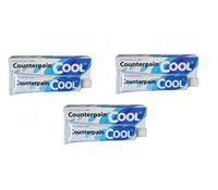 3PCS 120G COUNTERPAIN ANALGESIC Warm Balm Cool Cold RELIEVES Muscular Aches & Pain Blue by Counterpain
