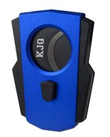 Visol Chame Blue Guillotine Cigar Cutter with Laser Engraving Options (Single Line)