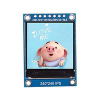 TOOGOO 1.3 Inch IPS Hd Tft St7789 Drive Ic 240 x 240 SPI Communication 3.3V Voltage SPI Interface Full Color Tft LCD Display