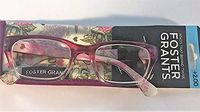 Foster Grant Women's Aliyah Reading Glasses w/case +2.00