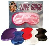 Sexy Satin Blindfold Love Mask BLUE