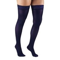 Jobst® Women's UltraSheer Moderate Support Thigh Highs, Pair BLUE LARGE