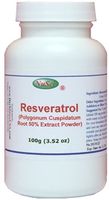 NuSci Pure Resveratrol Powder Standardized Extracted from Polygonum Cuspidatum Root (100 Grams (3.52 oz))