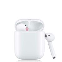 Wireless Bluetooth Headphone 5.0 Headset Handsfree Built-in Speaker Earbud Sporty Headset Sweat Absorbent with Portable Charger Case Compatible with iOS/Android/Samsung/Huawei