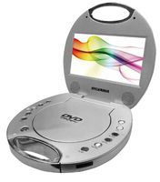 Sylvania SDVD7046 7-Inch Portable DVD Player with Integrated Handle (Silver)