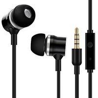 Pergear in-Ear Headphone with Mic (Black)