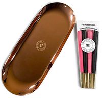 Beautiful Burns Copper Rolling Tray & Pre-Rolled Cones Combo - Limited Edition