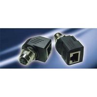Modular Connectors / Ethernet Connectors M12 4Pin Female to Straight RJ45 D Code