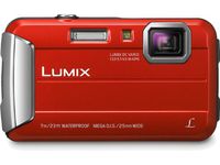 Panasonic Lumix DMC-TS25 16.1 MP Tough Digital Camera with 8x Intelligent Zoom (Red)