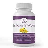 St. John’s Wort (100 Capsules, 800 mg Serving) by Pure Organic Ingredients, 100% Pure & Natural, Uplifting & Stress Relieving, Helps to Relax & Heal, Non-GMO, Gluten-Free, Satisfaction Guaranteed*