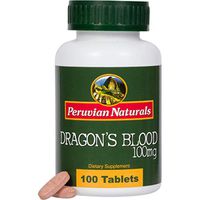 Dragon's Blood 100mg - 100 Tablets (Sangre de Grado) - Peruvian Naturals | Digestive Supplement from Peru's Amazon