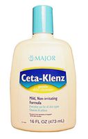 MAJOR CETA-KLENZ SKIN CLEANSER CETYL ALCOHOL-N/A White 473 ML UPC 309045844168