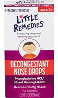 Little Remedies Nasal Decongestant Drops, 0.5 oz, Pack of 6