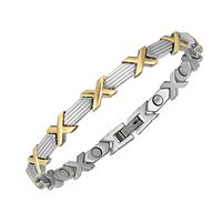 MOOCARE Elegant Ladies Stainless Steel Magnetic Bracelet Arthritis Joint Pain Relief, Carpal Tunnel